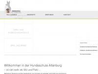 hundeschule-altenburg.de Webseite Vorschau