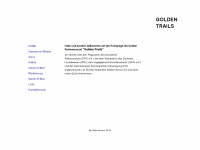 golden-trails.de Webseite Vorschau