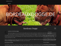 bordeauxdogge.de Webseite Vorschau