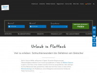 flattach.at Webseite Vorschau