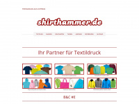 shirthammer.de Webseite Vorschau