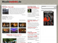 musikinstinkt.de Webseite Vorschau