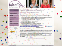 talentino.net Webseite Vorschau