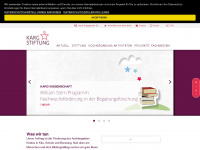 karg-stiftung.de Webseite Vorschau