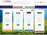 netzone.ch Webseite Vorschau