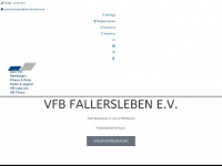 vfb-fallersleben.de Webseite Vorschau