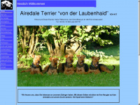 airedales-von-der-laubenhaid.de Webseite Vorschau
