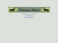 caledonian-hunters.de Webseite Vorschau