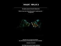 magic-ninja.de Webseite Vorschau