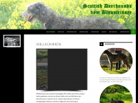 hunde-deerhound.de Webseite Vorschau