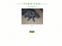 voglercats.de Webseite Vorschau