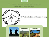 dogwalker-siebengebirge.de Webseite Vorschau