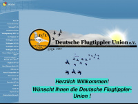 deutscheflugtipplerunion.de Webseite Vorschau