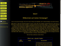 speed-mania.de Webseite Vorschau