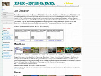 dk-nbahn.de Webseite Vorschau