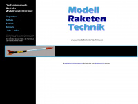 modellraketentechnik.de Webseite Vorschau