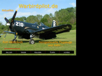 warbirdpilot.de Webseite Vorschau