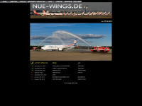 nue-wings.de Webseite Vorschau