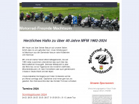 motorradfreunde-machtsum.de Webseite Vorschau