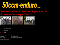 50ccm-enduro.de Webseite Vorschau