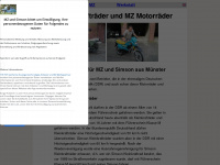 mz-und-simson.de Webseite Vorschau