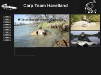 carp-team-havelland.de Webseite Vorschau