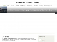 angelverein-balve.de Webseite Vorschau