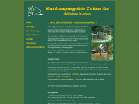waldcamping-zethner-see.de Webseite Vorschau