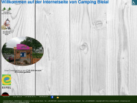 camping-bleialf.de Webseite Vorschau