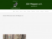 jgv-meppen.de Webseite Vorschau