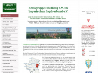 jaegervereinigung-friedberg.de Webseite Vorschau