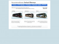 busunternehmen-obermayr.de Webseite Vorschau