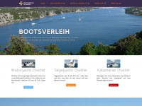 bootsverleih-kroatien.de Webseite Vorschau