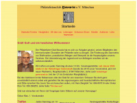 philclub-bavaria.de Webseite Vorschau