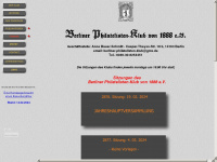 berliner-philatelisten-klub-1888.de Webseite Vorschau