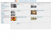 ddr-postkarten-museum.de Webseite Vorschau
