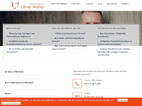 walter-oliver.de Webseite Vorschau