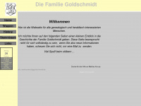 ggoldschmidt.de Webseite Vorschau