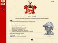 lettow-vorbeck.de Webseite Vorschau