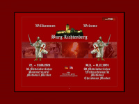 burglichtenberg-weihnachtsmarkt.de Webseite Vorschau