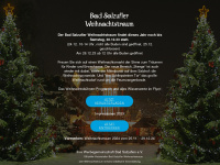 badsalzufler-weihnachtstraum.de Webseite Vorschau