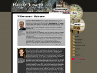 hassia-judaica.de Webseite Vorschau