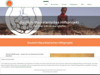 mauretanien-hilfe.de Webseite Vorschau