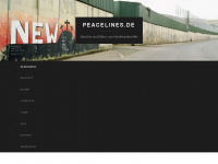 peacelines.de Webseite Vorschau