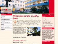 aura-timmendorf.de Webseite Vorschau