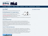 dpsg-aachen.de Webseite Vorschau
