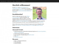 dbrunner.de Webseite Vorschau