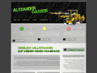 alexgasser.de Webseite Vorschau