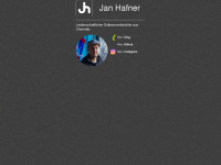 jan-hafner.de Webseite Vorschau