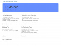 jordan-info.de Webseite Vorschau